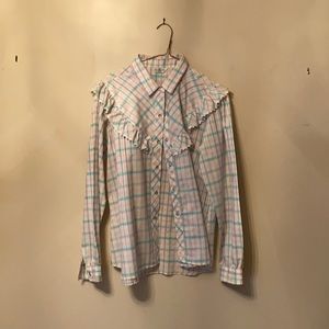 6 Western Style Button-Down Blouses